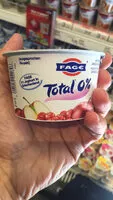 Mängden socker i FAGE Total 0% avec Pomme Cranberry