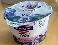 Mängden socker i 0% Fat yoghurt with blueberry