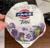 Mängden socker i Total 0% Fat Greek Yogurt with Blueberry