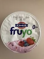 Mängden socker i Fage fruyo frutti di bosco