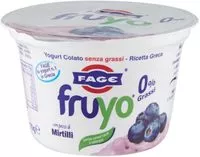 Mängden socker i Fruyo Mirtillo 170G