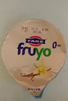 Mängden socker i Fage Fruyo 0% Con Vaniglia Naturale