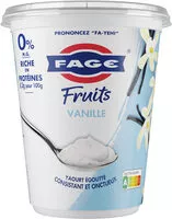 Mängden socker i FAGE Fruits Vanille