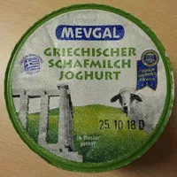Mängden socker i Original Griechischer Schafmilch Joghurt
