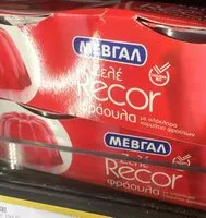 Mängden socker i Gelatina de fresa