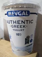Mängden socker i Authentic Greek Yogurt 10% Fat