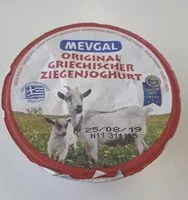 Mängden socker i Original Griechischer Ziegenjoghurt