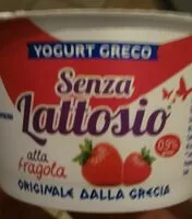 Mängden socker i Crema di Yogurt greco senza lattosio