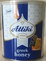 Socker och näringsämnen i Attikin greek honey