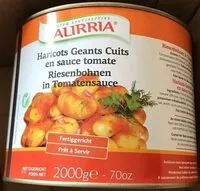 Mängden socker i Riesenbohnen in Tomatensauce