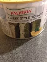 Mängden socker i Greek Dolmas