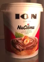 Mängden socker i Nucrema Cocoa Spread With Hazelnuts&milk 400GR. Greek Product