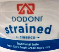 Mängden socker i Strained yoghurt 8% fat