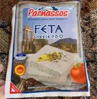 Mängden socker i Feta cheese P.D.O.