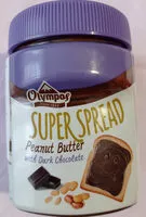 Mängden socker i super spreader peanut butter woth dark chocolate