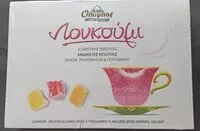 Mängden socker i Loukoum: Delicious lemon, rose & pergamond