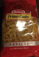 Mängden socker i Fusilli