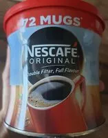 Mängden socker i Nescafe original coffee