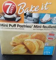 Mängden socker i Mini feuilletés aux fromage Mizithra fêta
