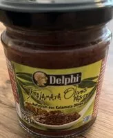 Mängden socker i Kajamata Olives paste