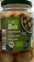 Mängden socker i Griechische Oliven mit Stein