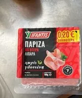 Mängden socker i Pariza less fat