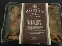 Mängden socker i Filet de poulet au boulgour