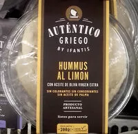 Mängden socker i Hummus al Limón Auténtico Griego