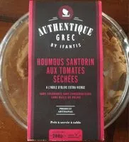 Mängden socker i Houmous Santorin aux tomates séchées
