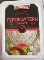 Mängden socker i Τυροκαυτέρη σαλάτα