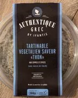 Mängden socker i Tartinable végétalien saveur "thon"