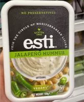 Mängden socker i Jalapeños hummus