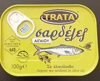 Mängden socker i Trata Sardine in Olive Oil