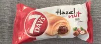 Mängden socker i Hazel Nut croissant