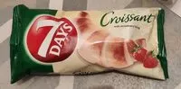Mängden socker i Croissant with strawberry filling