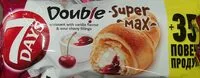 Mängden socker i Double super max croissant