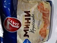 Mängden socker i Мини круассаны с кремом со вкусом "ваниль"