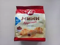 Mängden socker i Мини круассаны с кремом "какао"