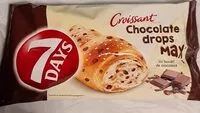 Mängden socker i Croissant chocolate max