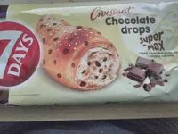 Mängden socker i Croissant Chocolate Drops Supermax