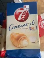 Mängden socker i 7 days croissant
