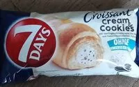 Mängden socker i Croissant cream & cookies