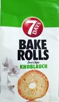 Mängden socker i Bake Rolls Knoblauch