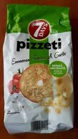 Mängden socker i Pizzeti emental, tomato & garlic