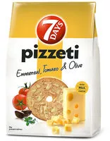 Mängden socker i 7 Days Pizzeti Cheese Tomato & Olive