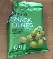 Mängden socker i Snack Olives
