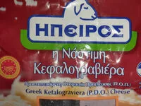 Mängden socker i Greek Kefalograviera (P.D.O.) Cheese