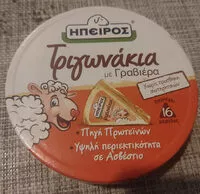 Mängden socker i Τριγωνάκια με γραβιέρα