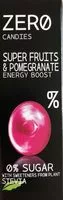Mängden socker i Super Fruits and Pomegranate Energy Boost