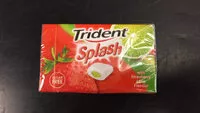 Mängden socker i Trident Splash with strawberry lime flavour